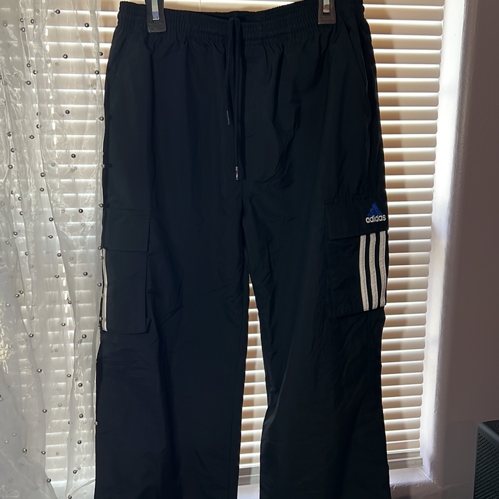 Adidas’s Youth Originals Active Pants in Blank.